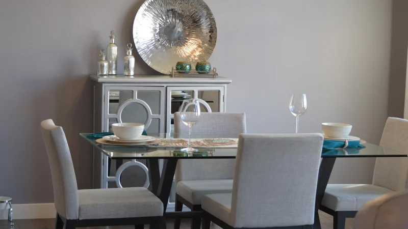 Vidaxl Krzesła Stołowe, 6 Szt., Ciemnoszare, Tapicerowane Tkaniną 43919